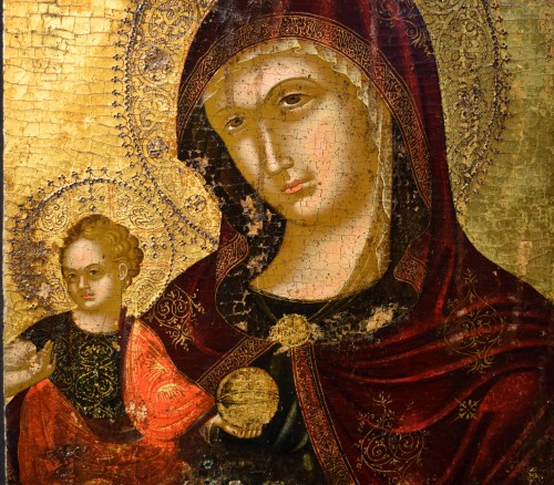 Vierge à l'Enfant - École crétoise-vénitienne - Romano Ischia